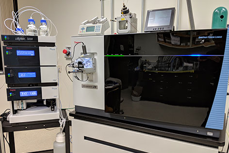 UCI Proteomics lab mass spectrometer
